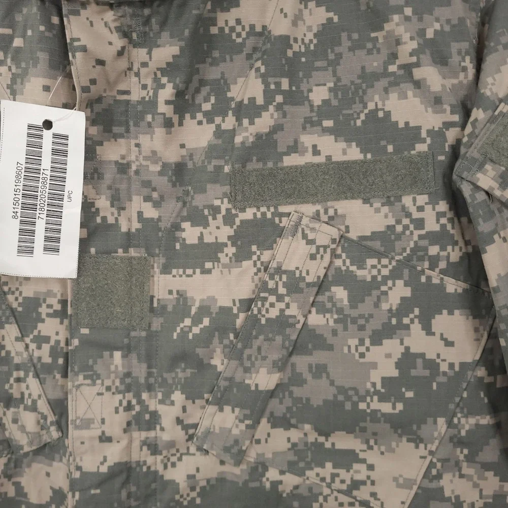 US Army ACU Combat Uniform Coat NSN Digital Camo Large Long Hiking Outdoor NEW